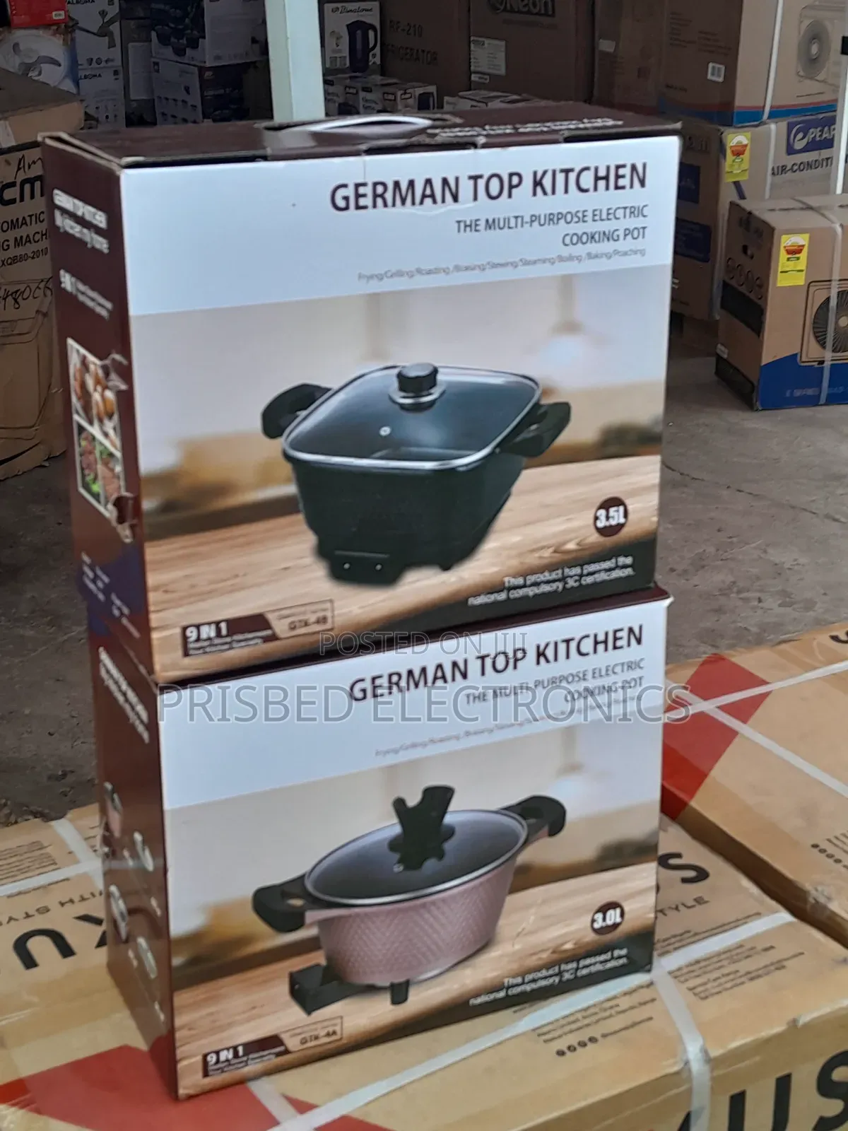 German Top Multipurpose Electric Cooking Pot
