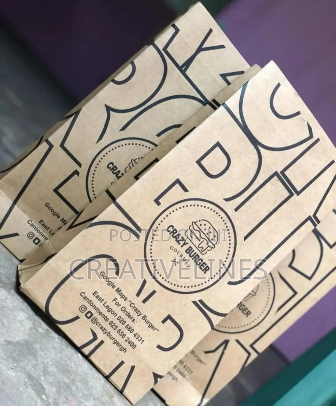 Burger Bag