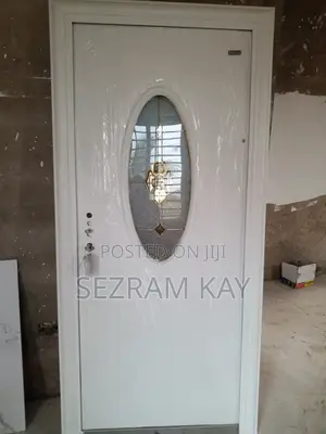 Inbuilt Glass Security Door