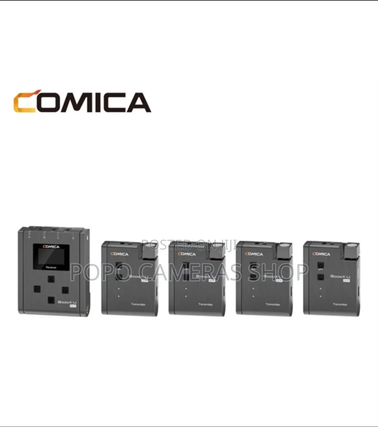 Comica Boomx-U Qua 4 Channels Professional Lapel Microphone