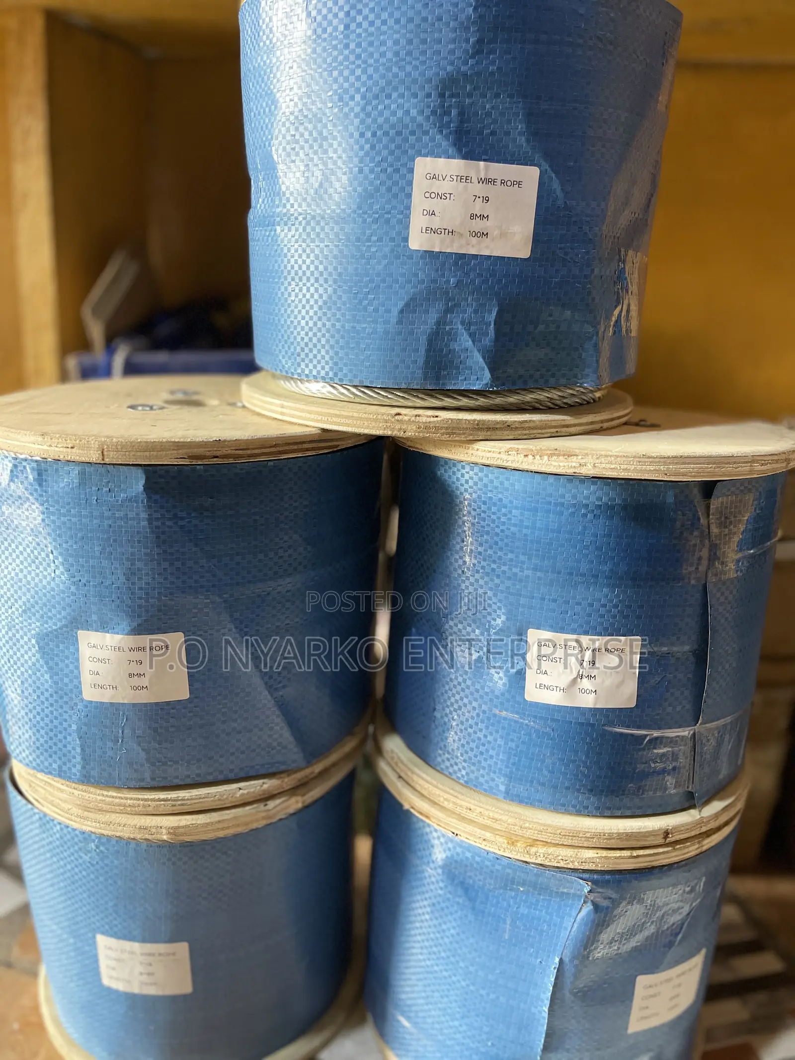 8mm Galvanized Steel Wire Rope