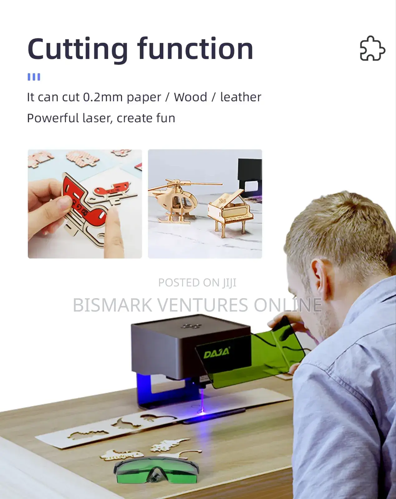 3W DJ6 Laser Engraver Marking Portable Engraving Machine