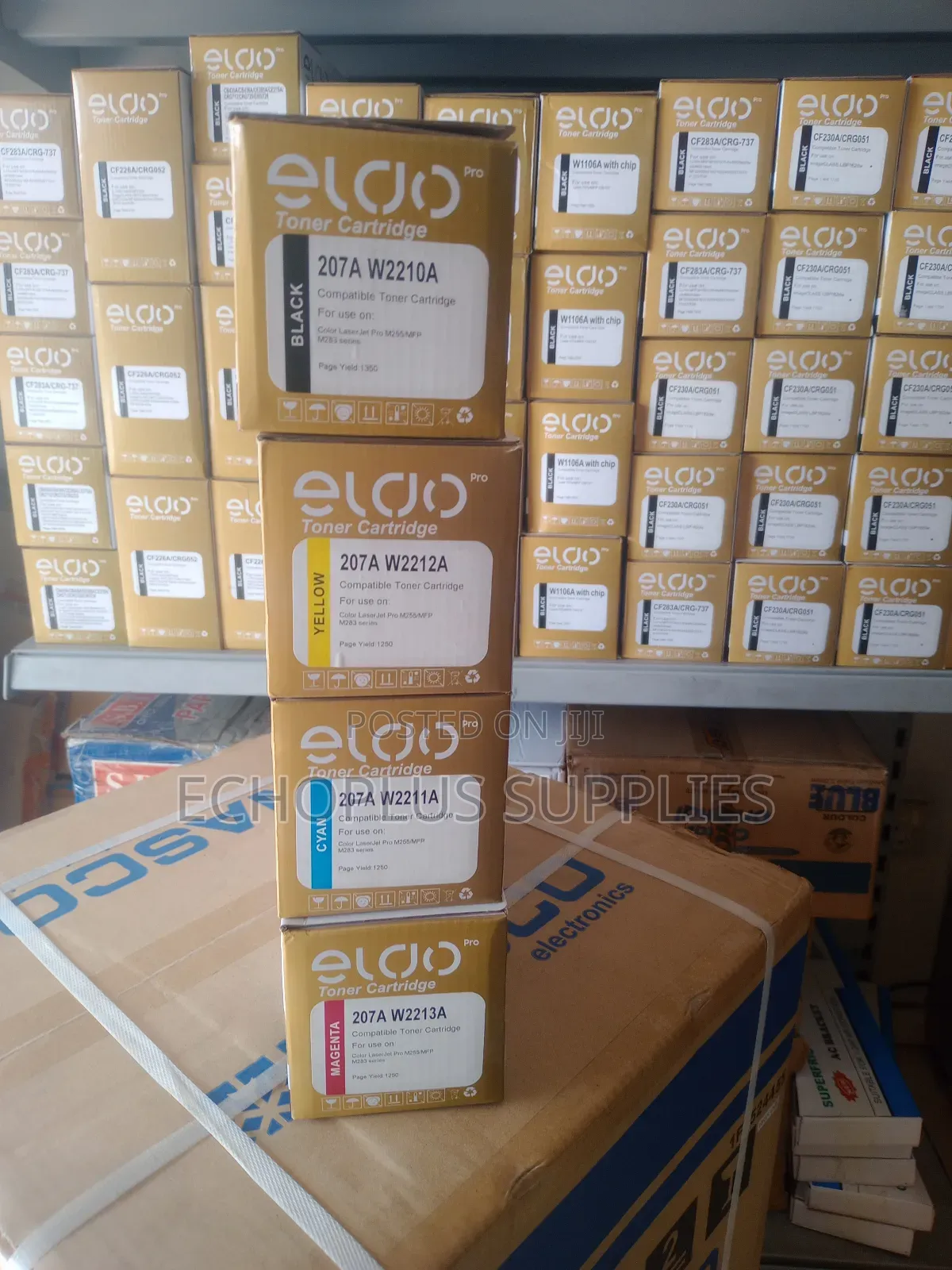 Laser Toner Cartridge 207 Set/ 4 Colours