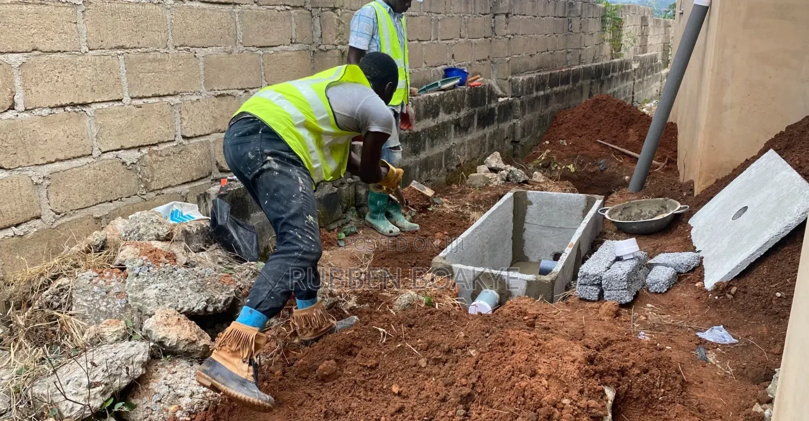 3d Epoxy Installation and Biodigester