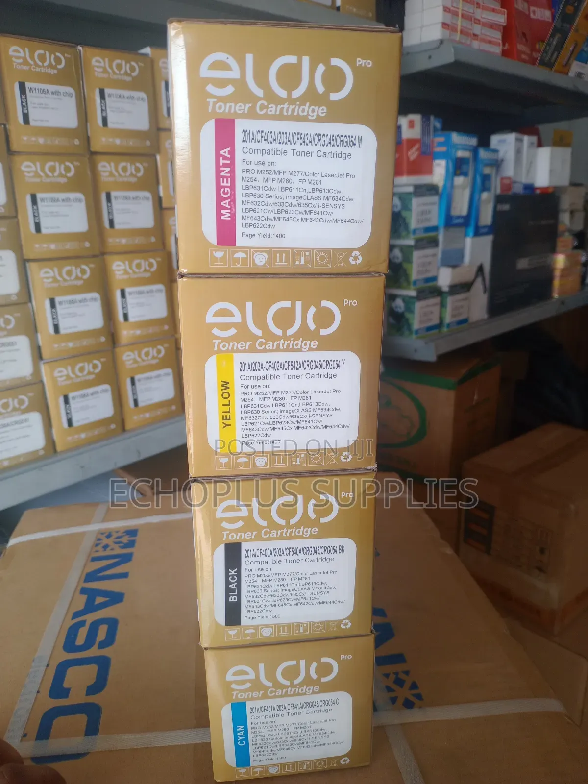 Laser Toner Cartridge 203A Set/ 4 Colours