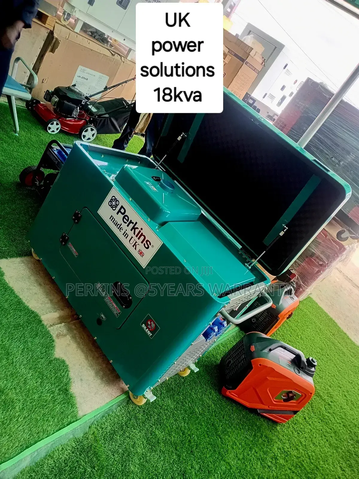 Uk Power Solution 18kva 20000wats Diesel Silent Generator UK