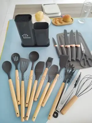 Mixed Ladle Set With Knives