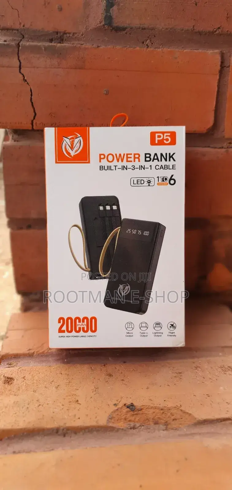 Type Quality Powerbank Full Capacity (20,000mah)