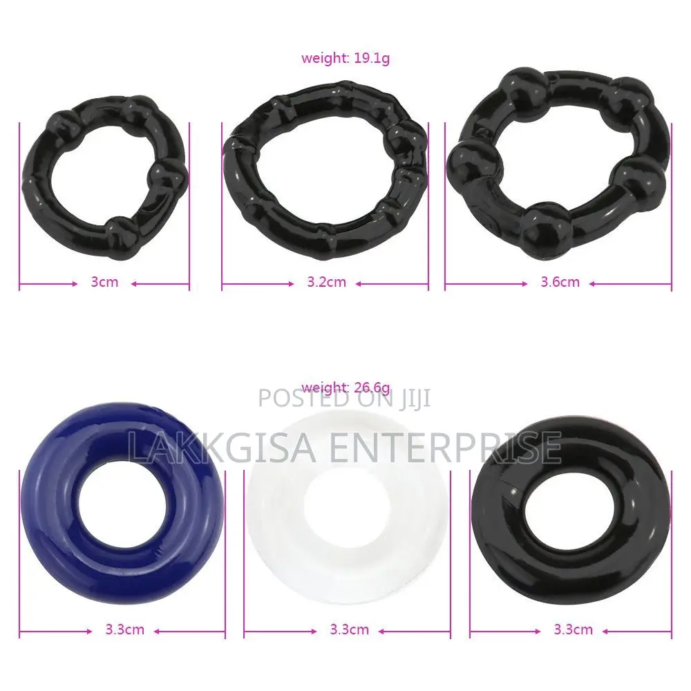 3 Set Cock Rings