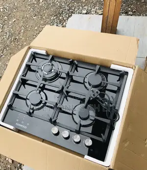 Purchase Black 60cm Kenwood 4 Gas Hobs Built-in