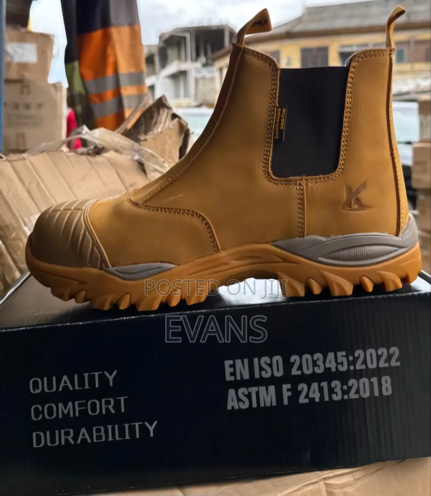 Kinguard High Ankle Safety Boot
