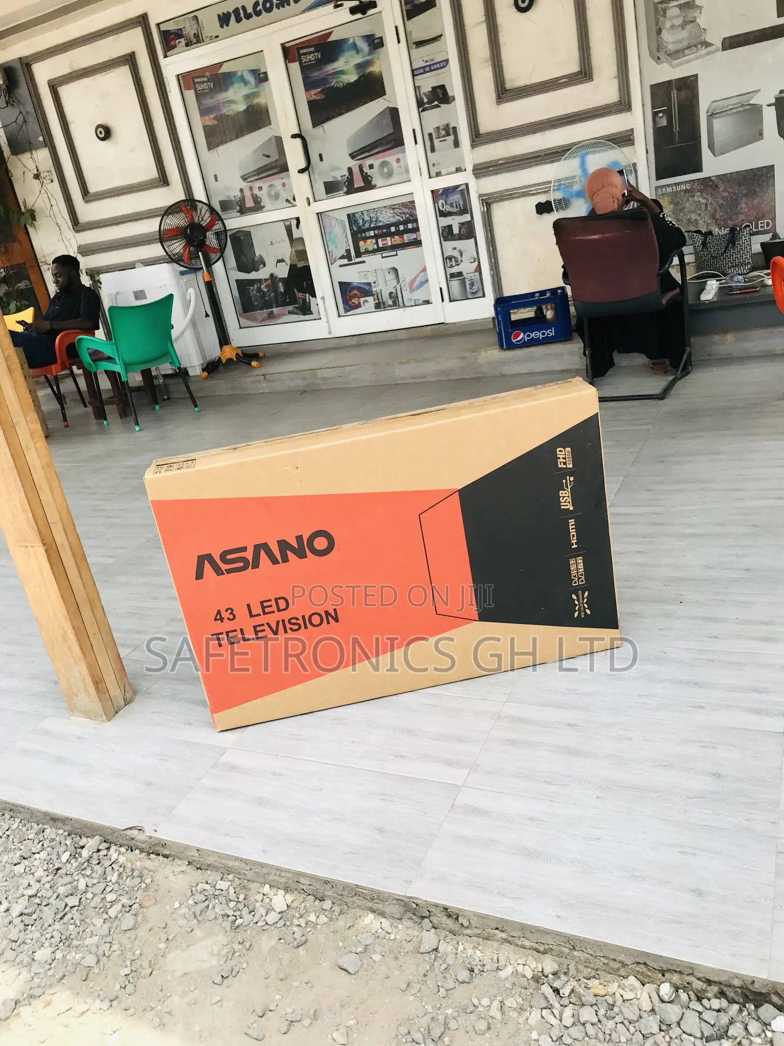 Full HD Digital Satellite Asano 43 Inch Led Electric Tv
