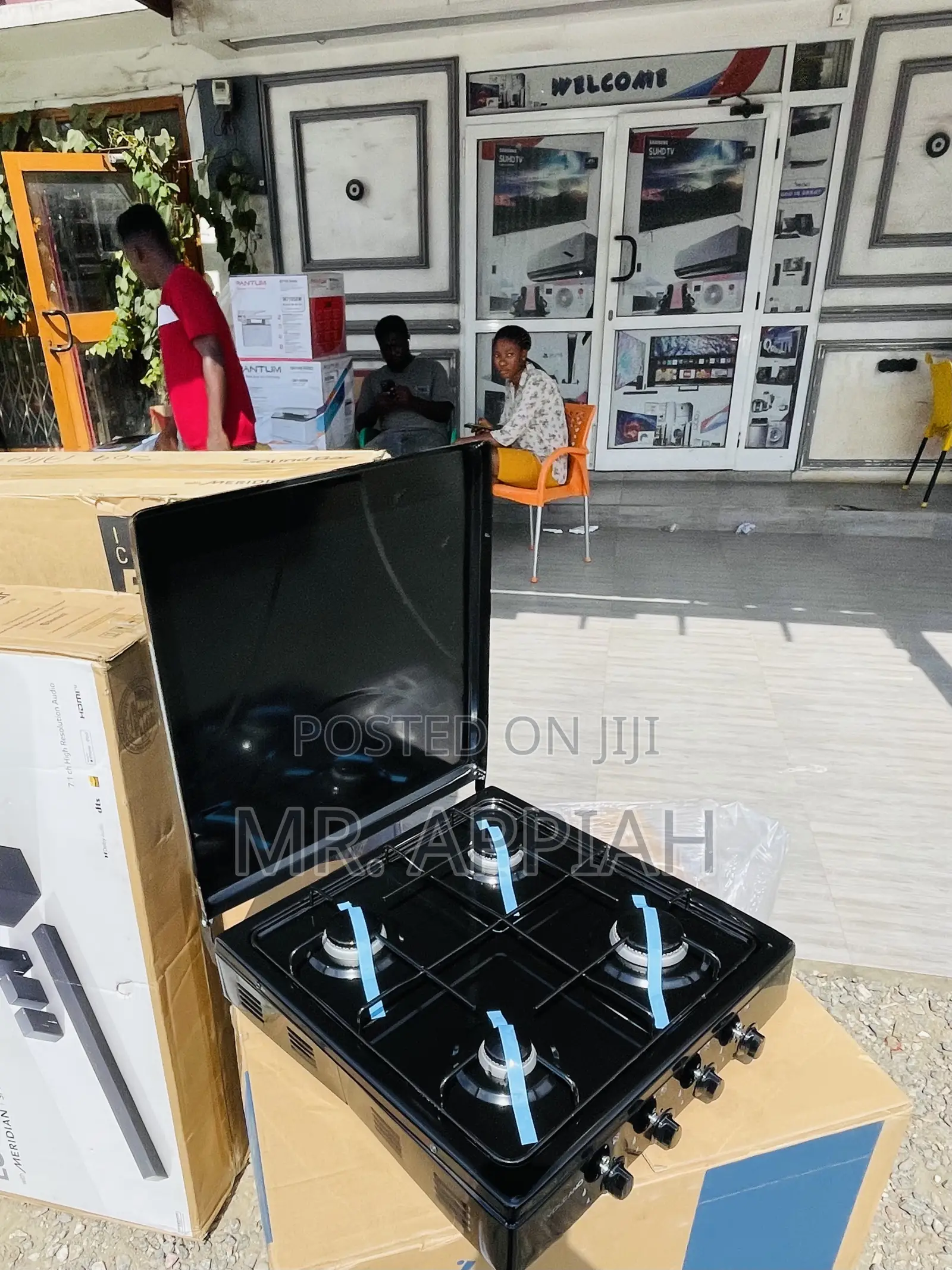 Fantastic Kenwood 4 Gas Table Top Cooker 