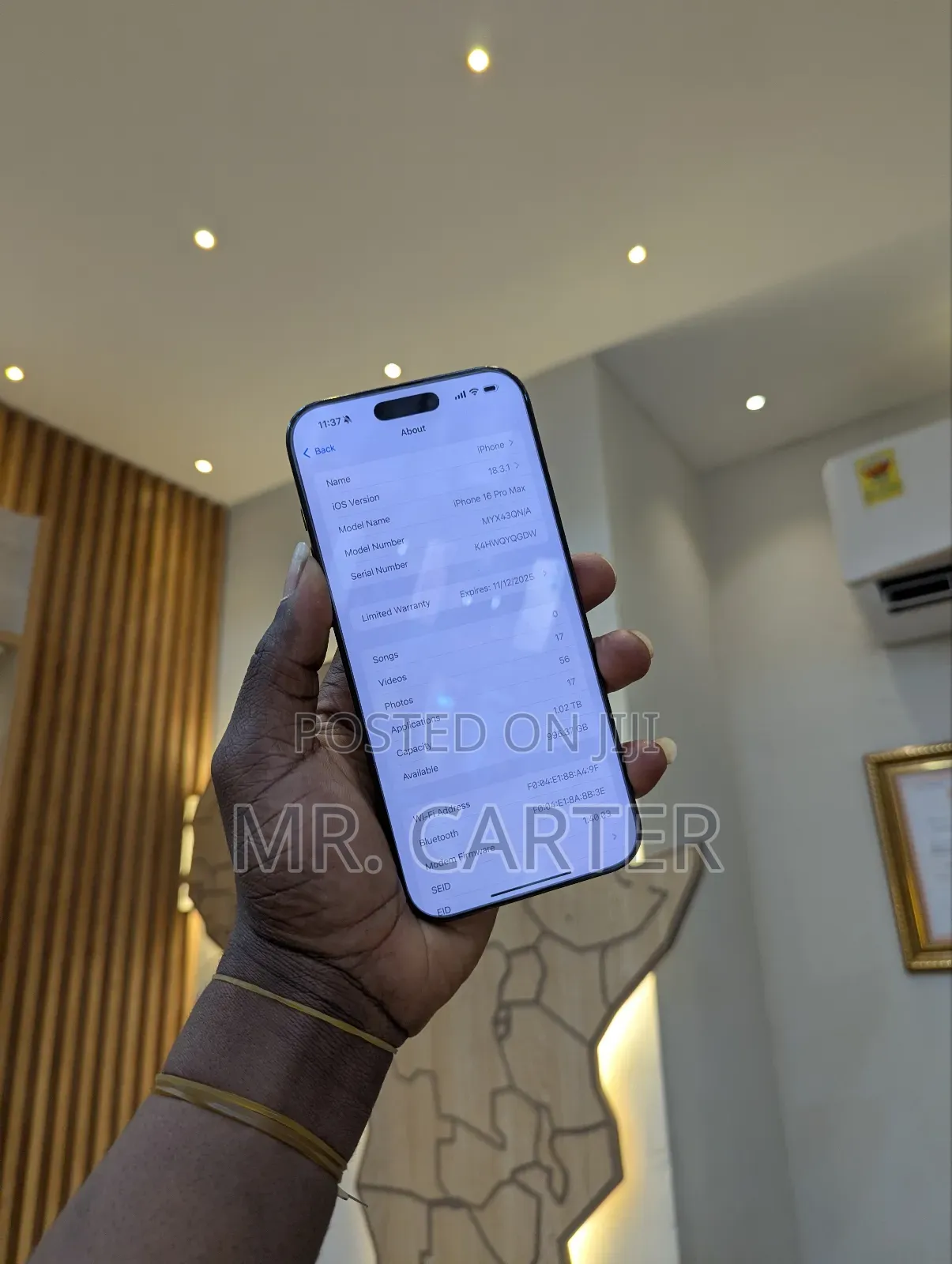 New Apple iPhone 16 Pro Max 1 TB Black