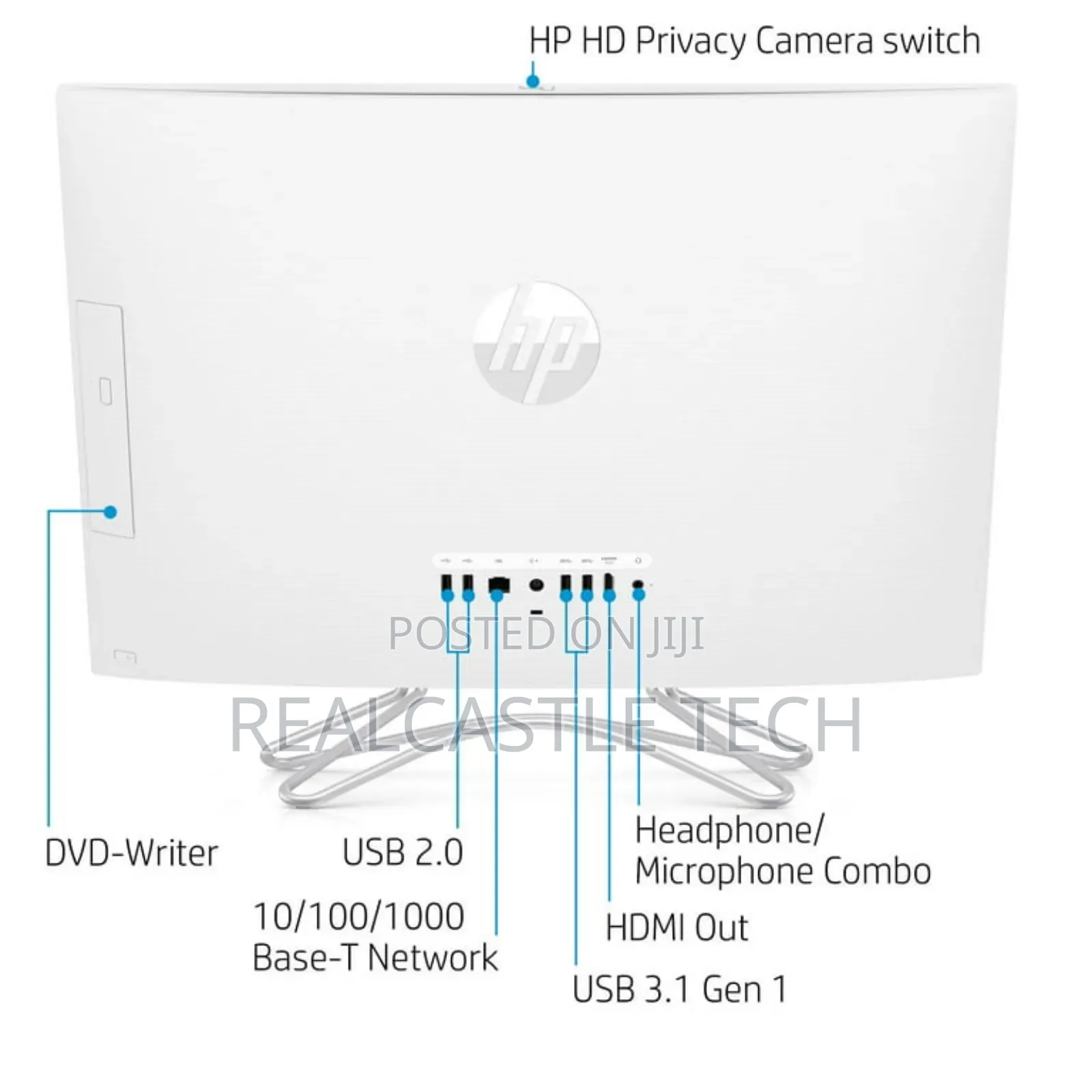 New Desktop Computer HP 8GB HDD 512GB