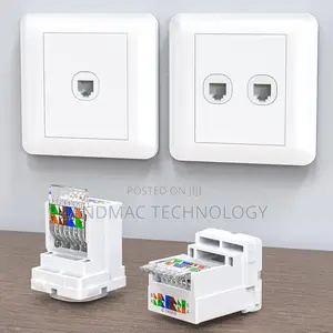 Faceplate Double With Keystone Complete