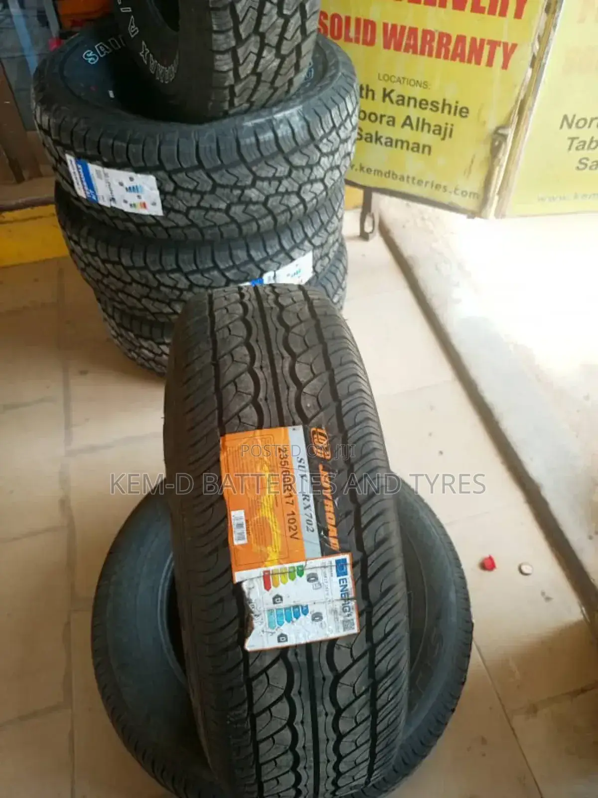 235/60r17 Joyroad Tyres - Free Delivery or Free Fixing