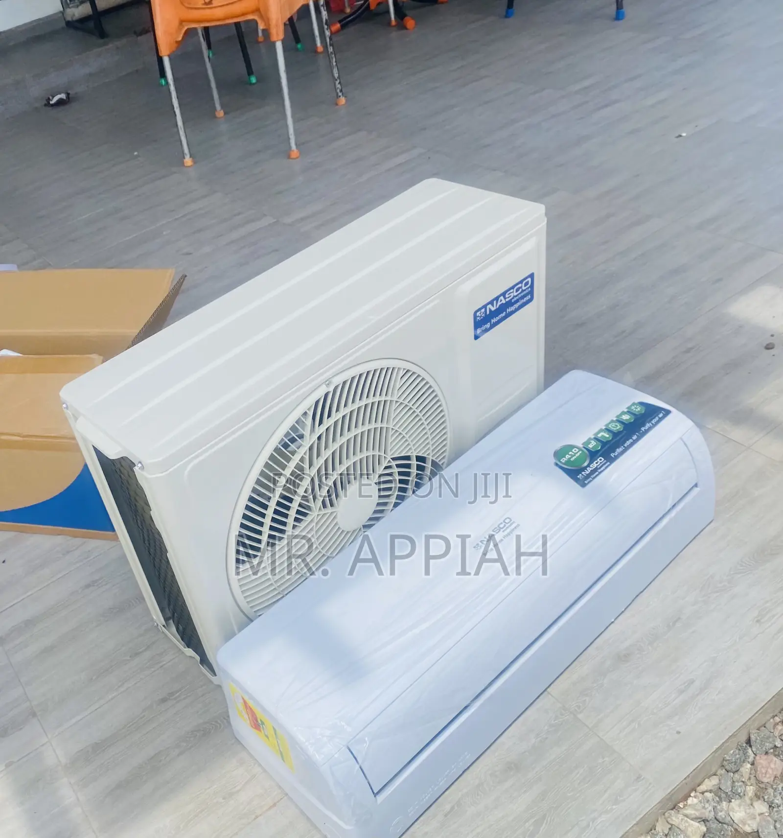 Choose Unique Nasco 1.5hp Air Conditioner(White).