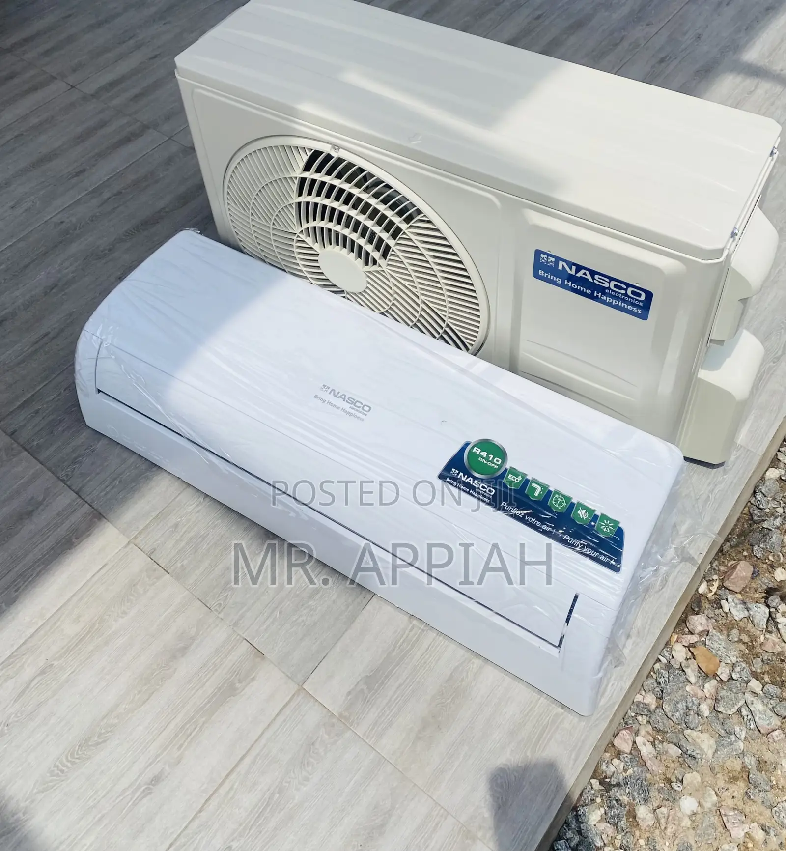 Fantastic Nasco 1.5hp Split Type Air Conditioner(R410)