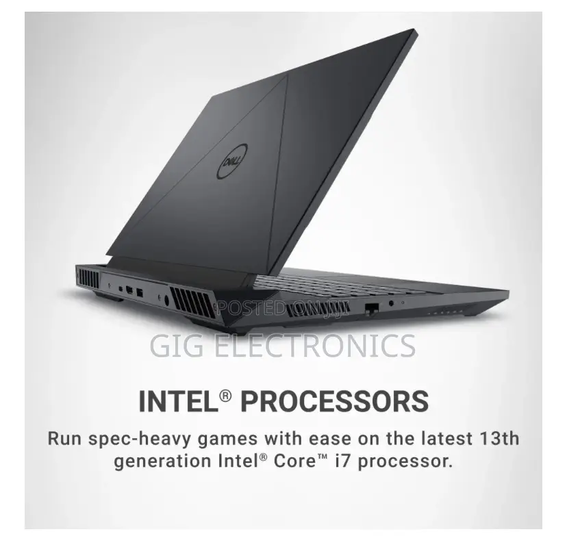 New Laptop Dell G15 5535 16GB Intel Core i7 SSD 1T