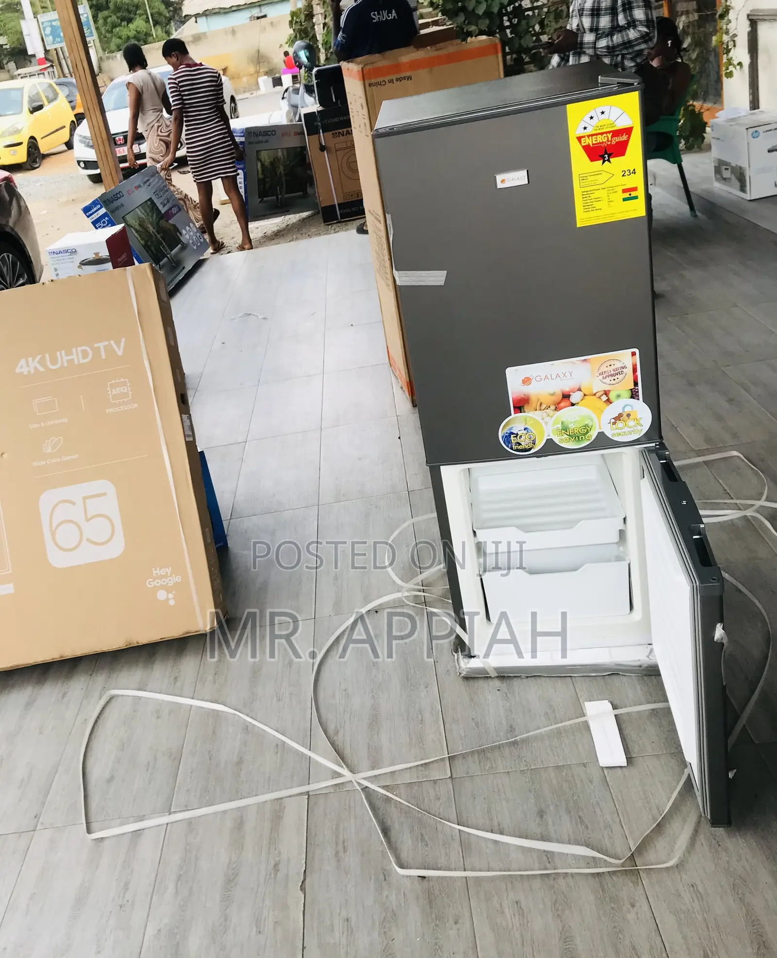 Buy Unique Galazy GLX-200TM Bottom Freezer Fridge.
