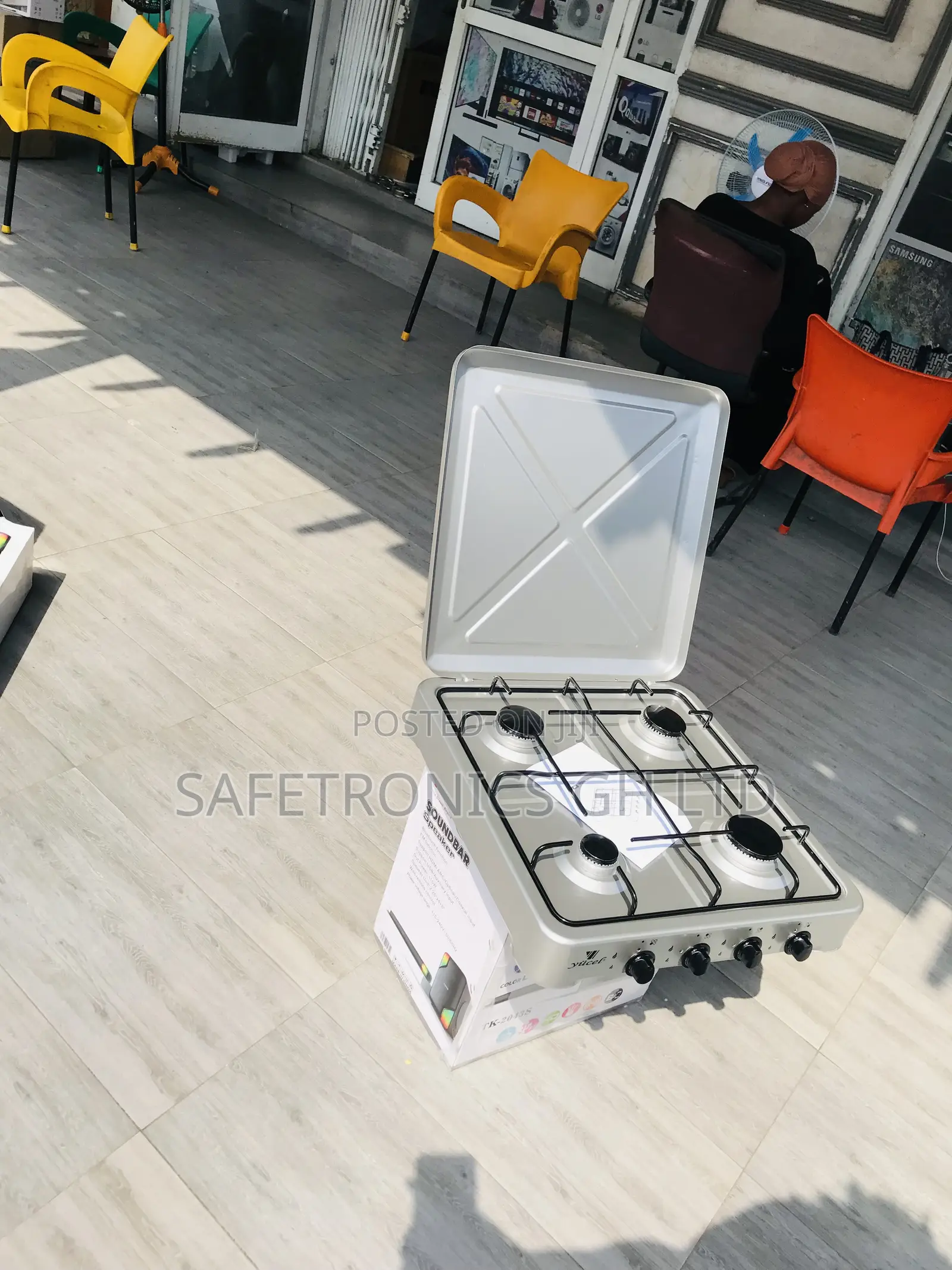 Choose Gray 4 Gas Yucel Tabletop Cooker