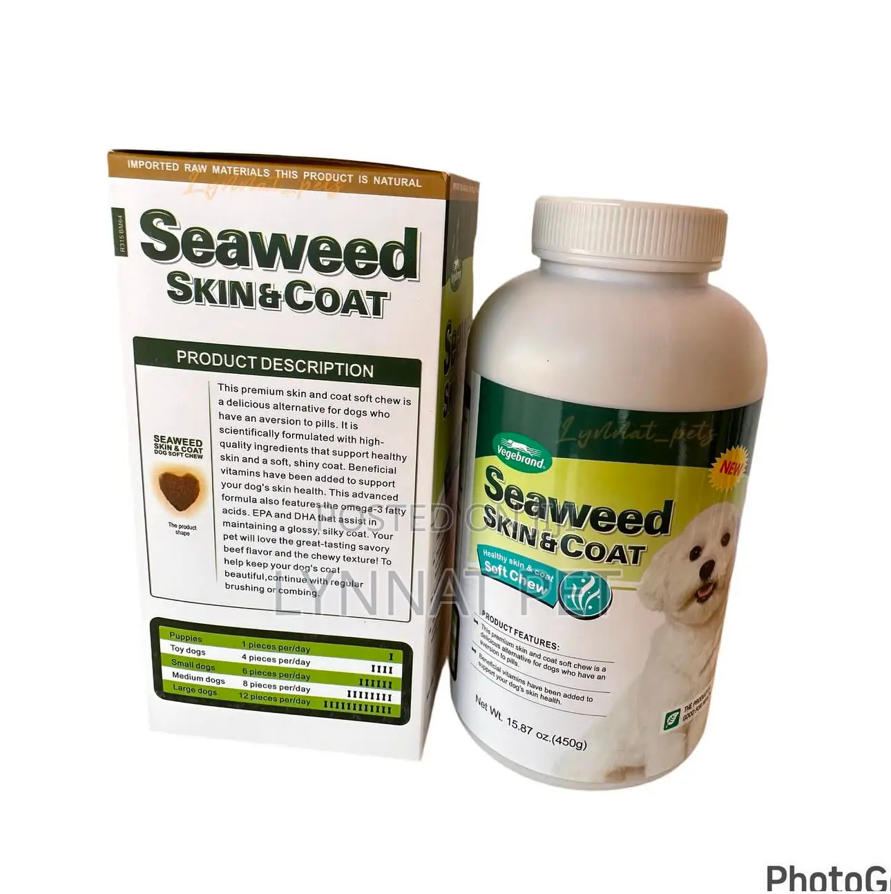 Seaweed Skin and Coat Supplement ( Dog)