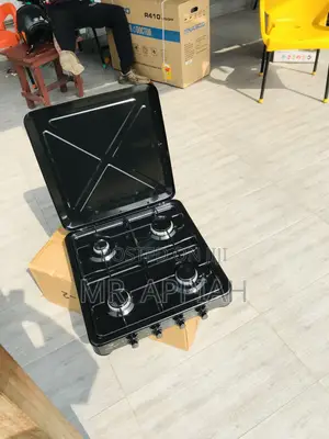 Effortless Cooking Yucel 4 Gas Table Top Cooker(Black).
