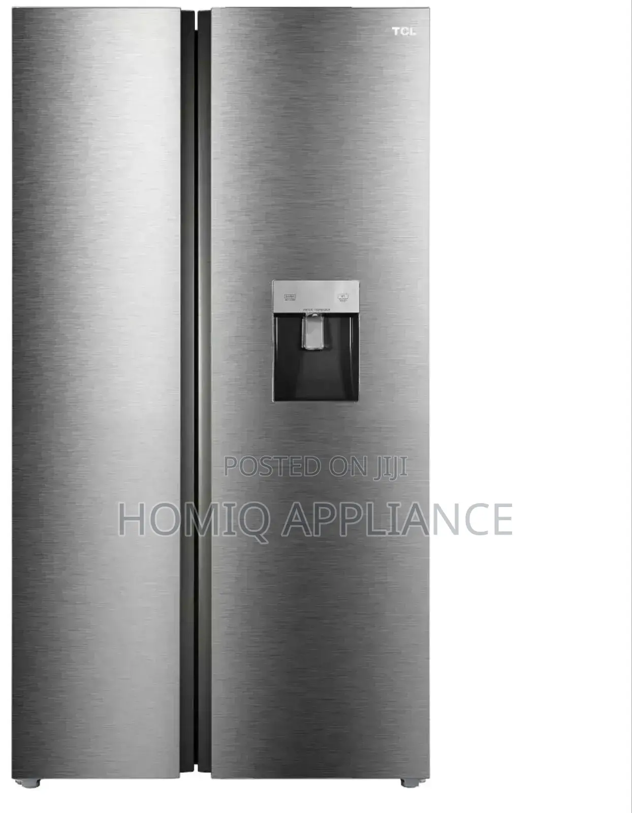 Shop TCL (608ltrs) Side-by-Side-Refrigerator -P650sbn