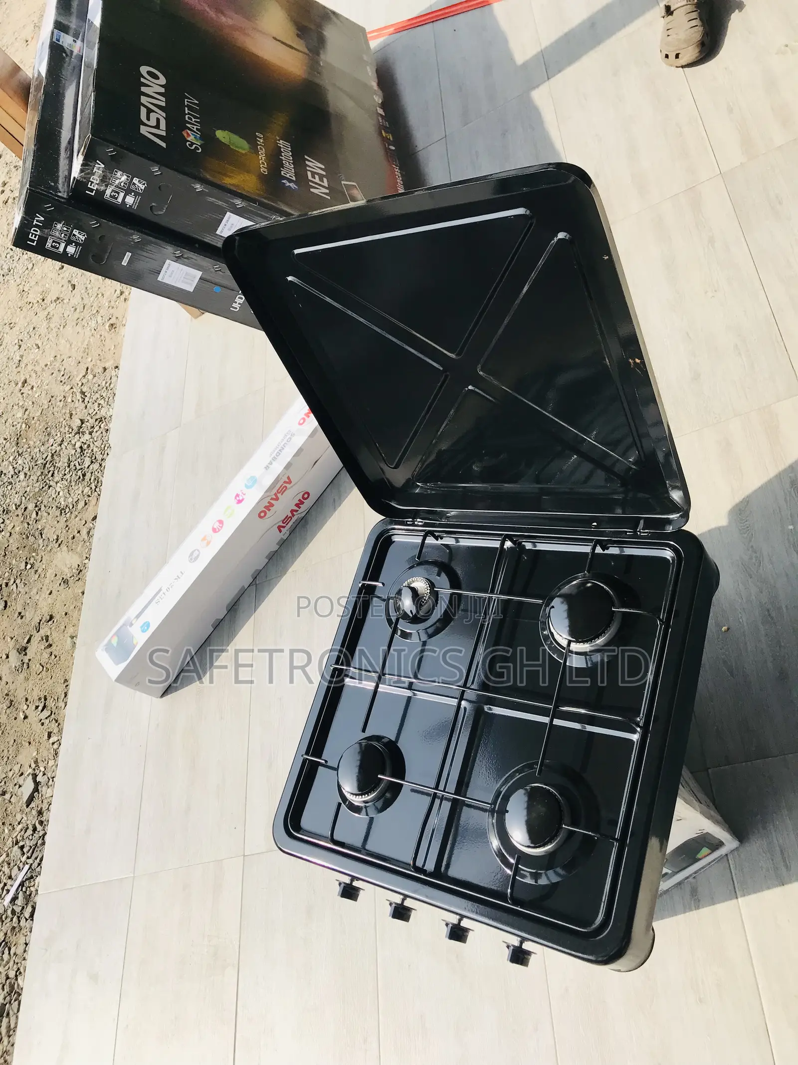 Affordable Yet Quality 4 Gas Yucel Black Burner