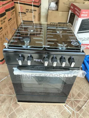 60x60 Free Standing 4 Burner Withoven