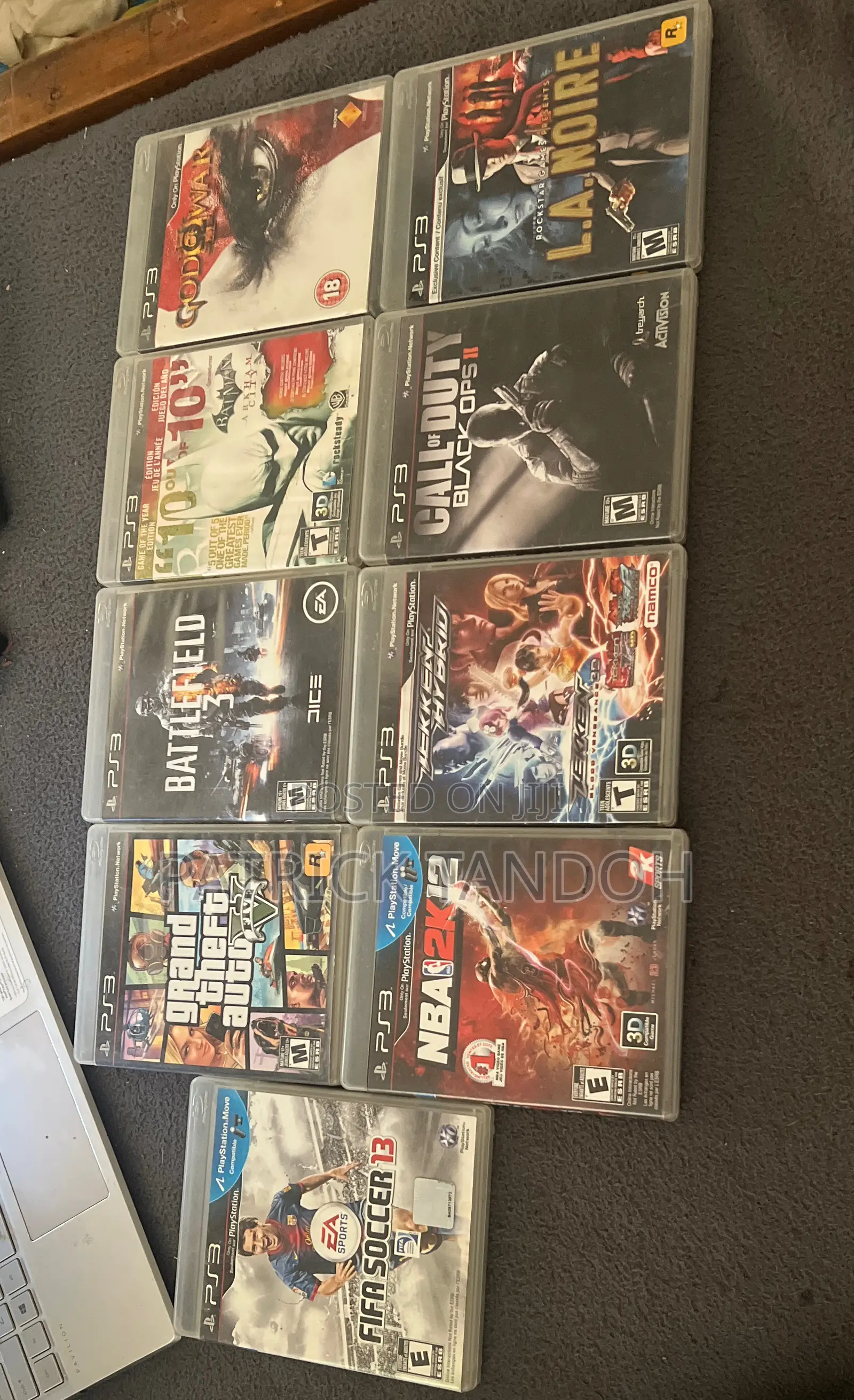 Playstation 3 Game CD’S (9)