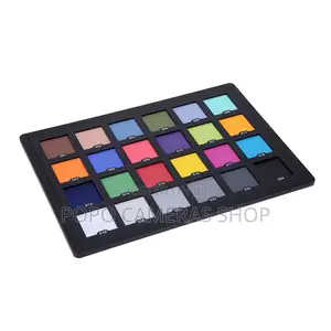 Professional 24 Color Checker Pallete Board