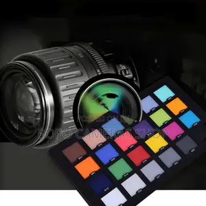 Professional 24 Color Checker Pallete Board