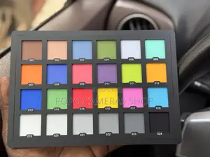 Professional 24 Color Checker Pallete Board