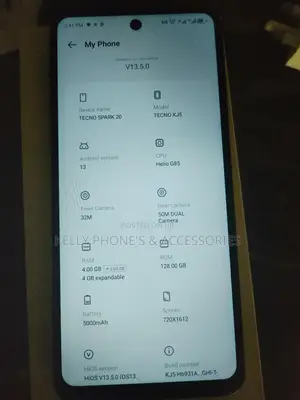 Tecno Spark 20 128 GB Gold