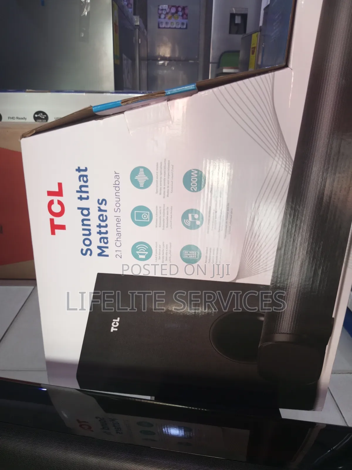 2.1 Channel TCL Sound Bar - 200W