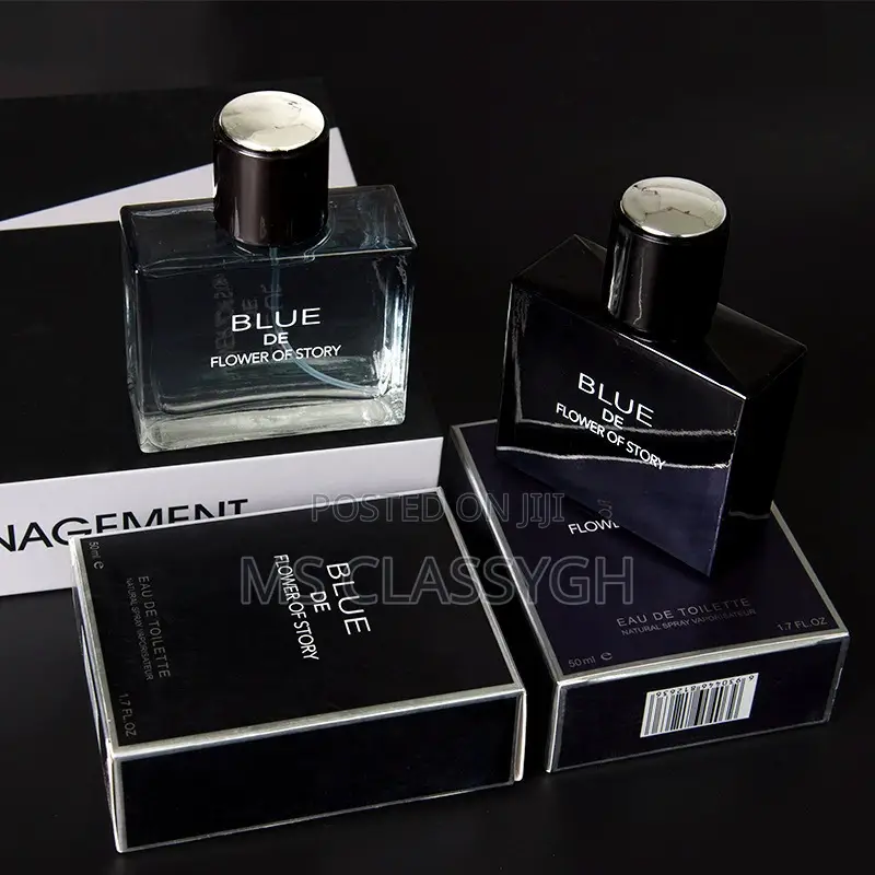 Men's Cologne Blue Long Lasting Light Perfume Ocean Fresh De