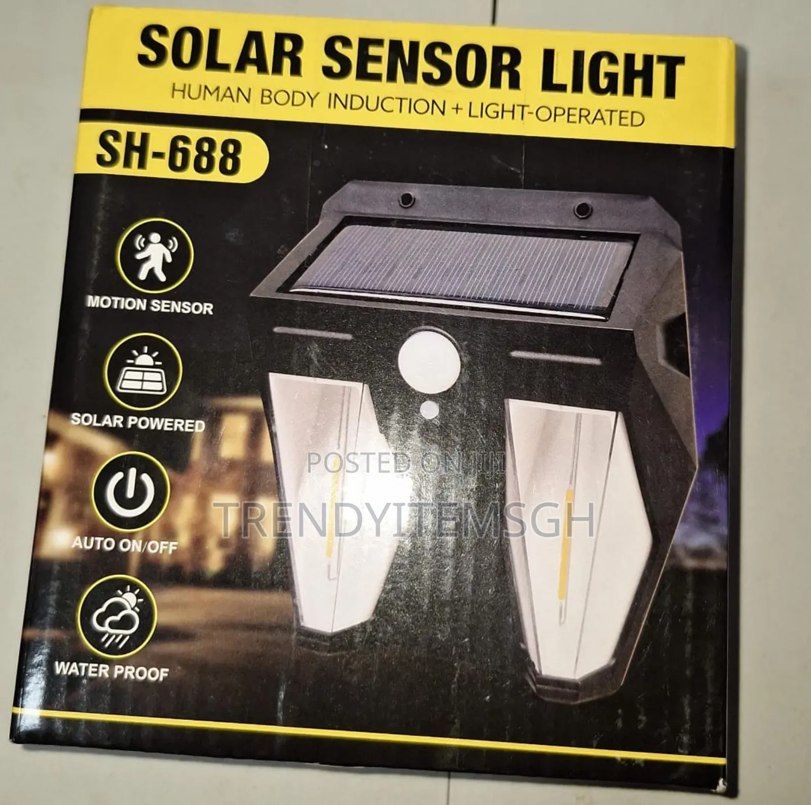 Outdoor Solar Wall Lamp Led Garden Light