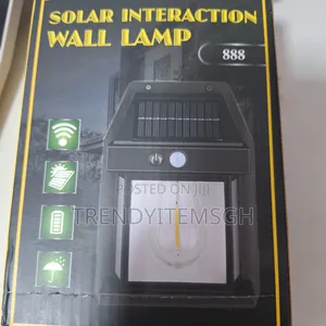 Solar Powered Tungsten Filament Wall Lamp
