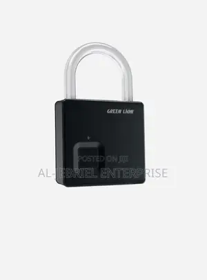 Fingerprint Padlock -Green Lion