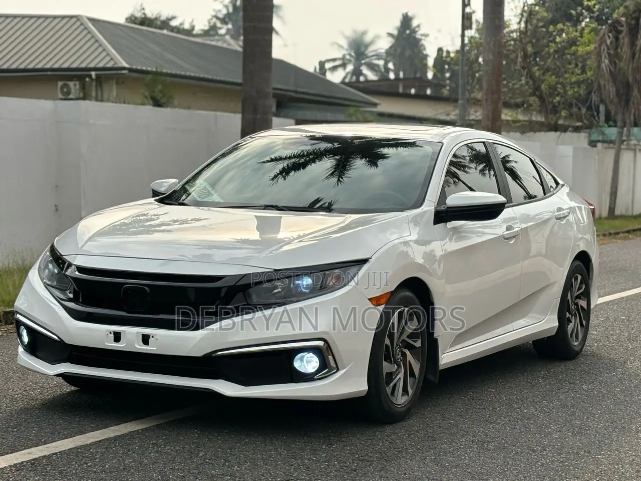 Honda Civic EX Sedan 2019 White