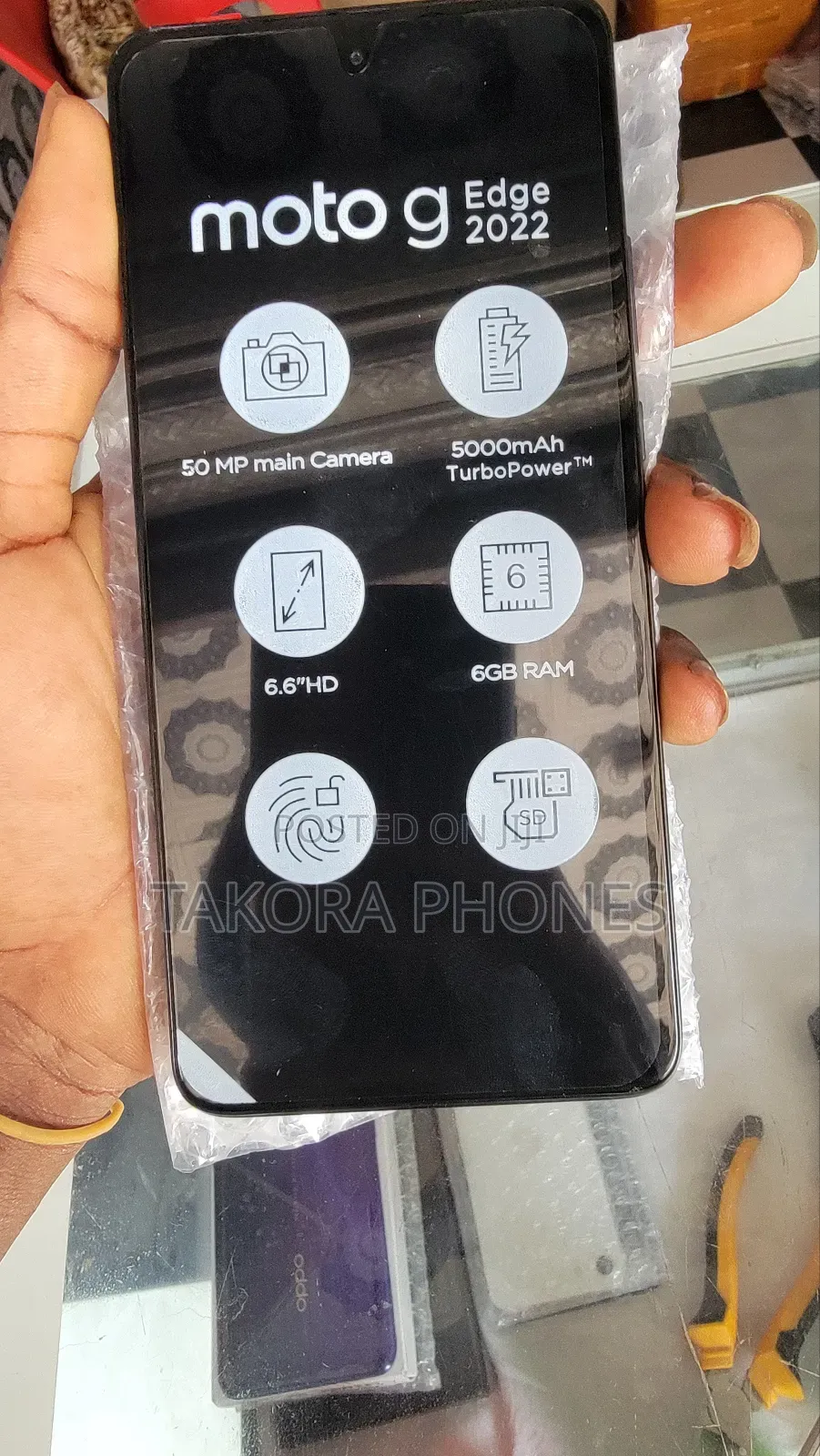 Motorola Edge (2022) 128 GB Black
