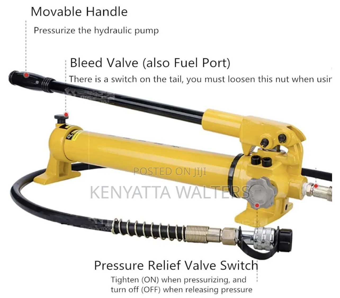 Manual Hydraulic Pump Portable Cp-700