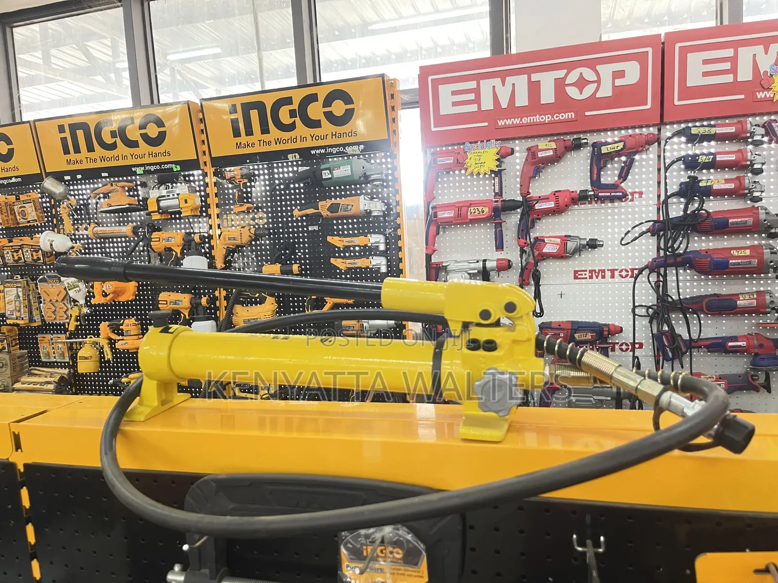 Manual Hydraulic Pump Portable Cp-700