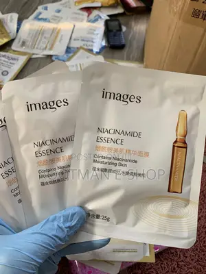 15pcs Images NIACINAMIDE ESSENCE Moisturizing Mask