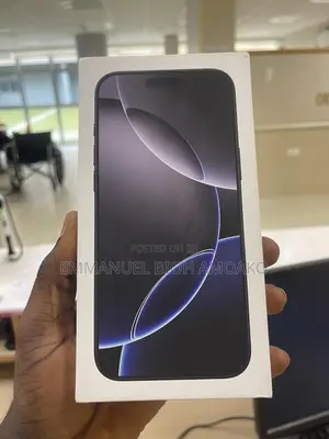 New Apple iPhone 16 Pro Max 256 GB Black