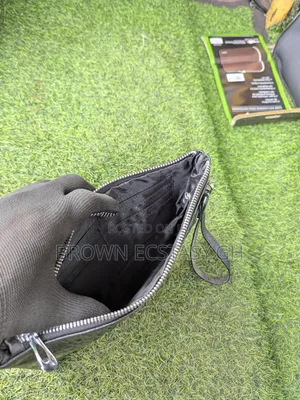 Crocodile Leather Clutch Bag