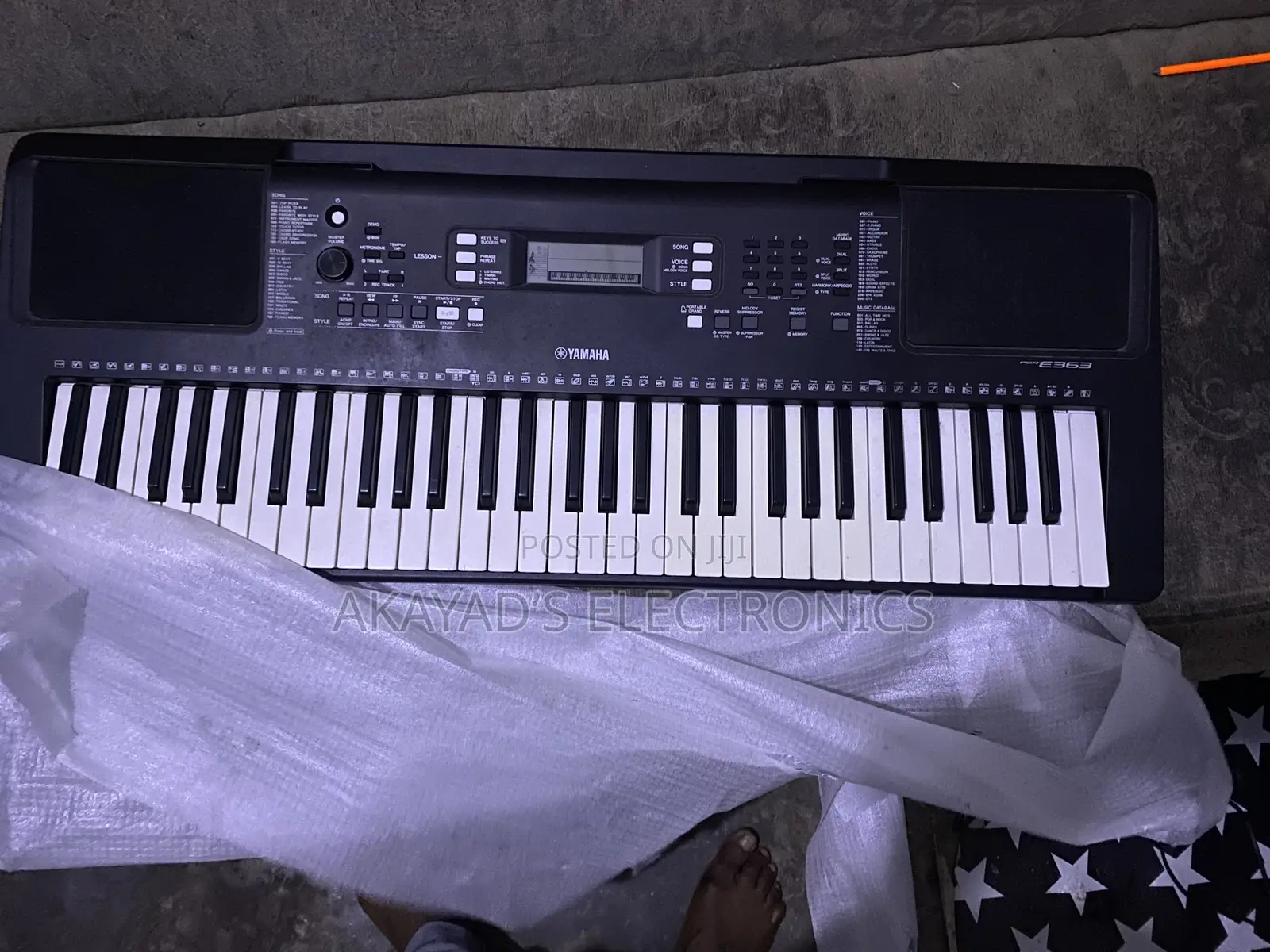 Yamaha PSR E363 Piano Keyboard Going for GHS 3500