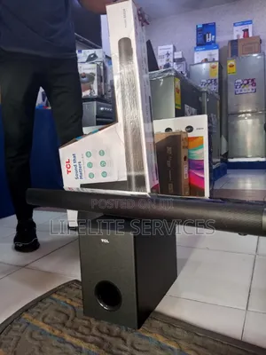 Loud Sound Bar With Wireless Subwoofer